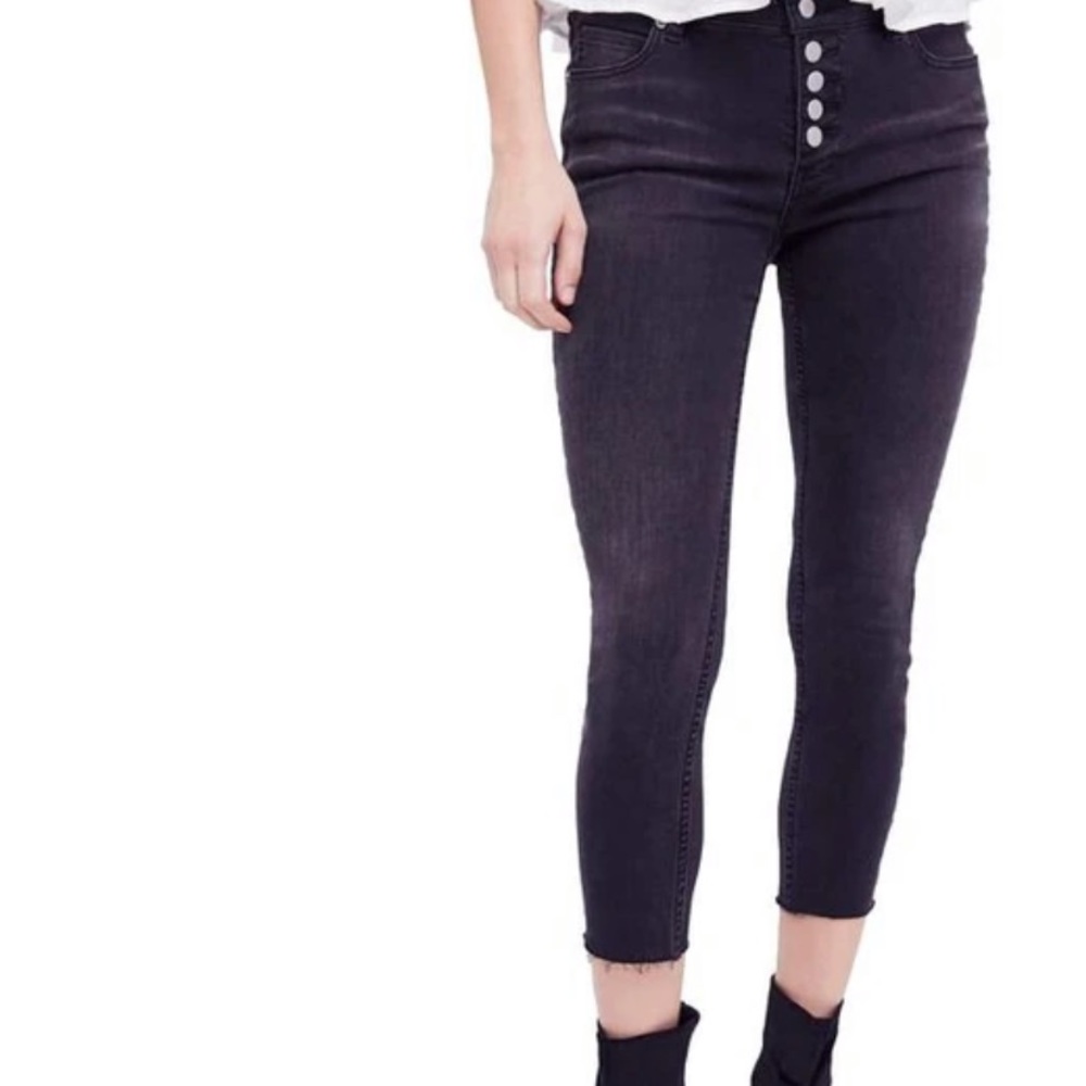 Free people black jeans